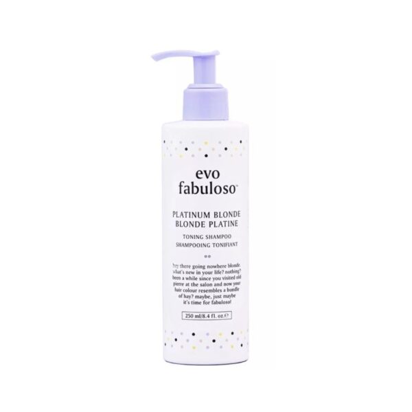 EVO Fabuloso Platinium Blonde - szampon tonujący