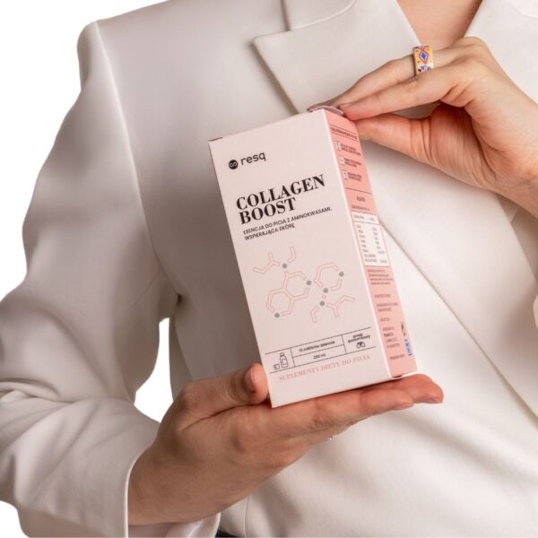 RESQ Collagen Boost - 4 opakowania - suplement diety